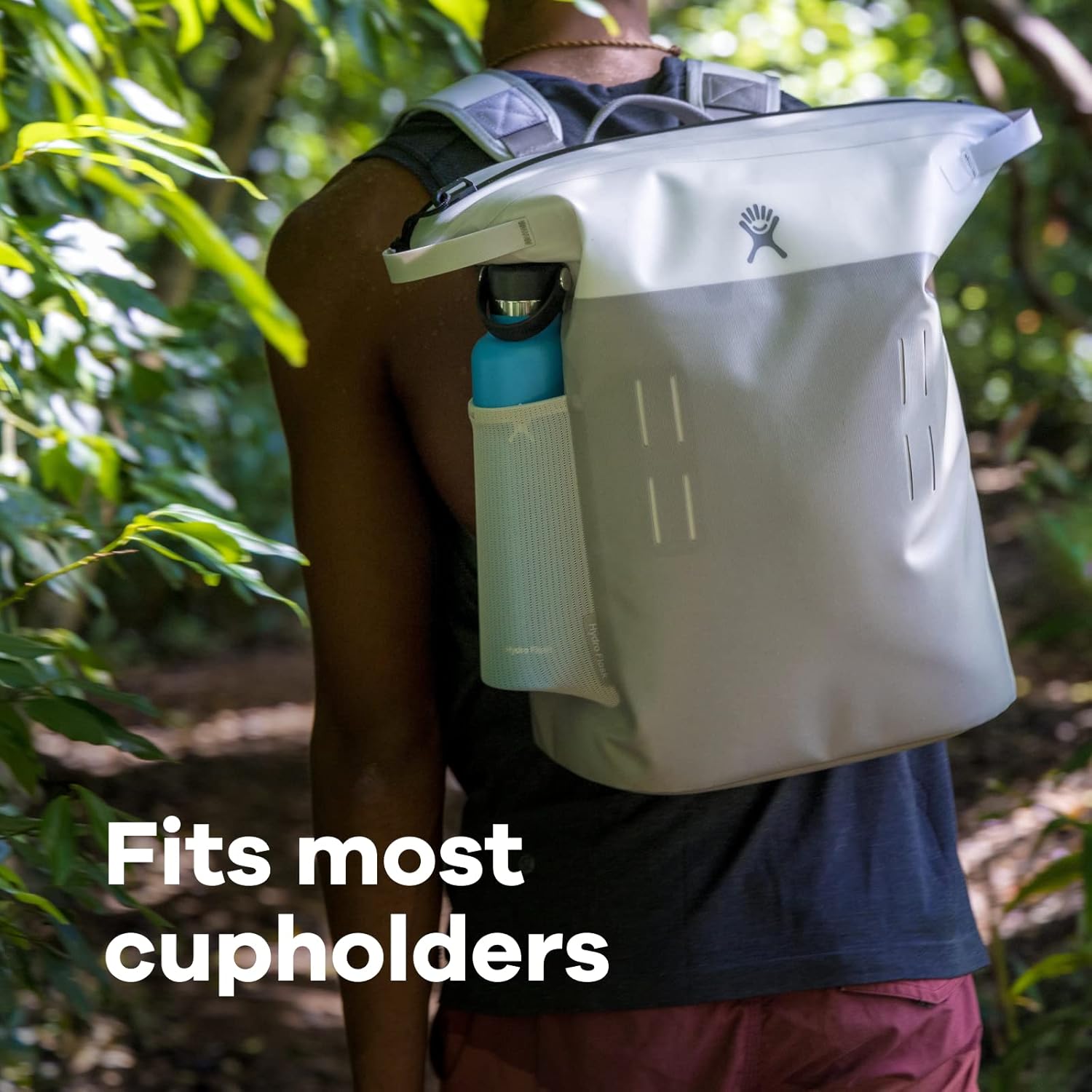 Hydro Flask Botella de boca de agua estándar de acero inoxidable de 24 onzas con tapa de popote flexible y aislamiento al vacío de doble pared