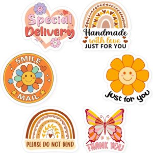 CalcomanÃas de agradecimiento para pequeñas empresas, diseño bohemio, diseño bohemio, diseño de mariposas y arcoÃris, calcomanÃas de agradecimiento CalcomanÃas de agradecimiento para pequeñas empresas, diseño bohemio, diseño bohemio, diseño de mariposas y arcoÃris, calcomanÃas de agradecimiento