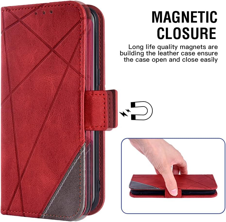 Compatible con LG Aristo 5K31Fortune 3Phoenix 5K8xTribute MonarchRisio 4 – Funda tipo cartera de vidrio templado para LGK31 Rebel K 31 31K Aristo5