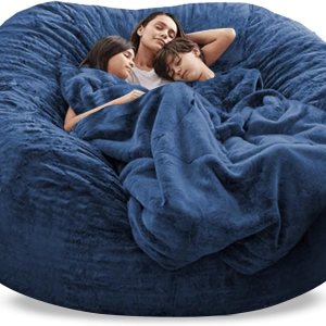 Funda para silla puf, duradera y cómoda, de piel sintética, sofá de piel sintética, sofá de sala de estar, sofá cama, puf grande para adultos (sin Funda para silla puf, duradera y cómoda, de piel sintética, sofá de piel sintética, sofá de sala de estar, sofá cama, puf grande para adultos (sin