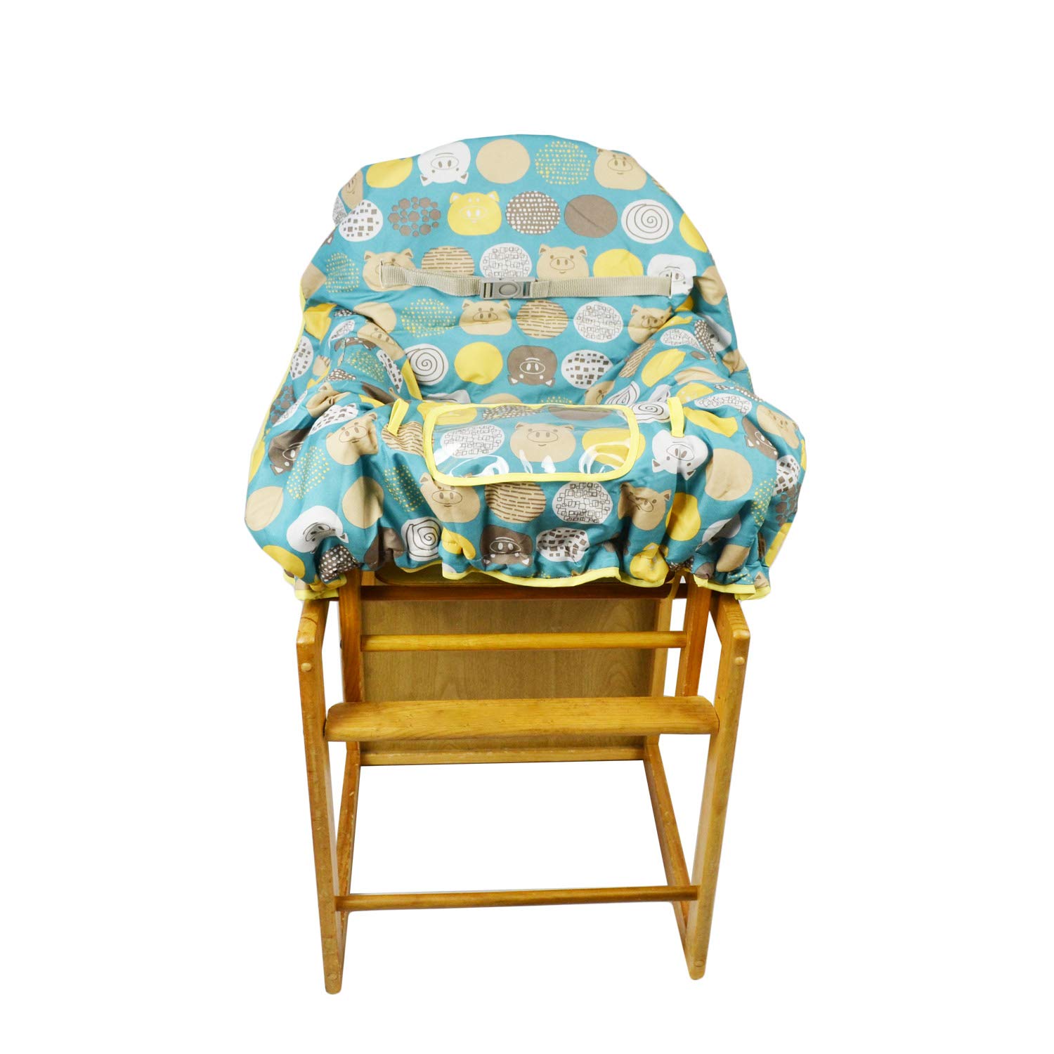 Fundas para carrito de compras para bebé, niña, niño, funda grande para silla alta con soporte para teléfono celular para niño y niña, funda