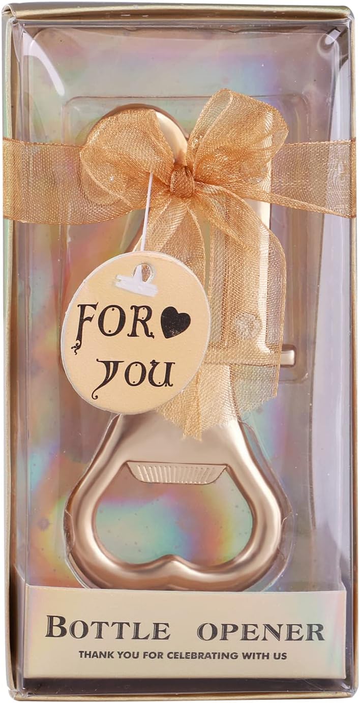 Paquete de 24 abridores creativos de botellas para regalos de fiesta de cumpleaños 21 o aniversario de boda, regalos de fiesta de cumpleaños con