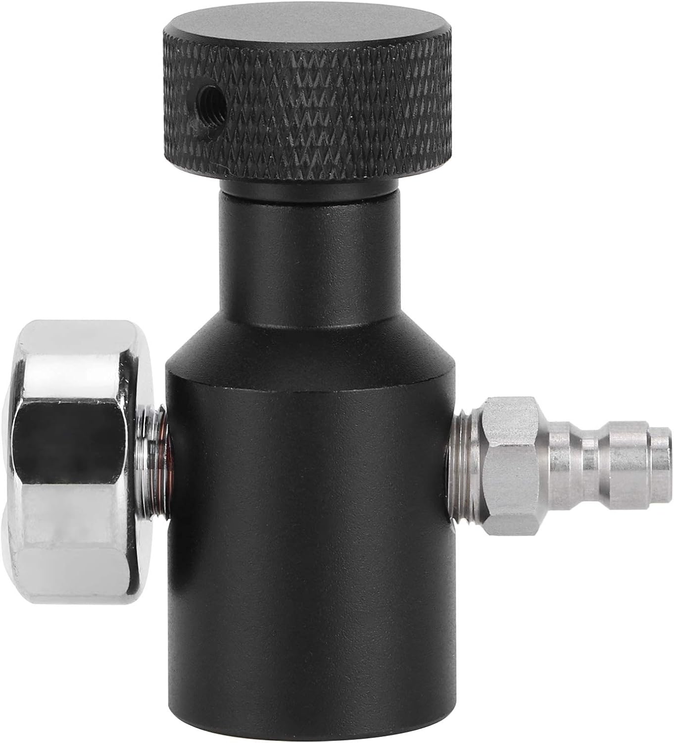 Estación de llenado de tanque de CO2, adaptador de carga, accesorio regulador, conector macho para herramientas de adaptador de recarga de cilindro