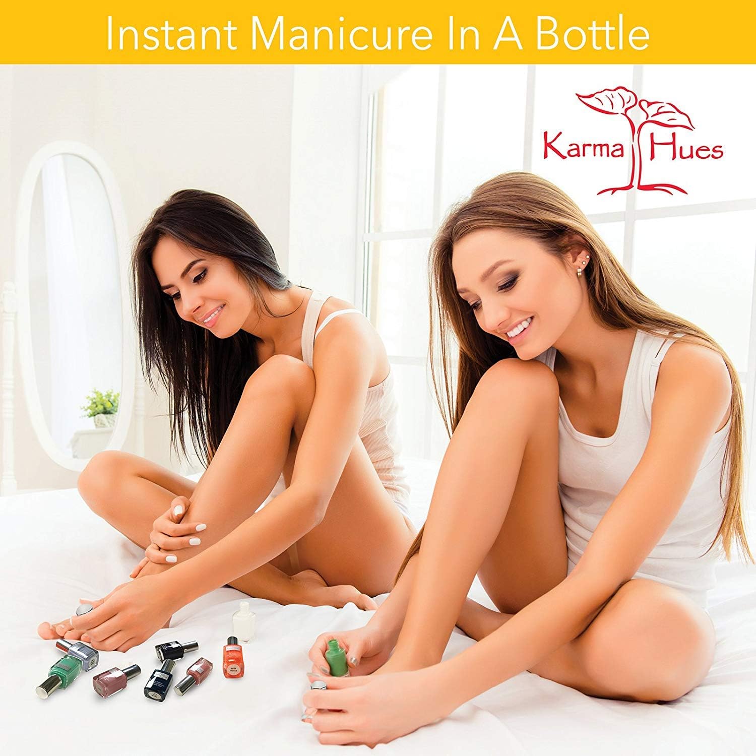 Karma Organic Esmalte de uñas natural, no tóxico, pintura de uñas vegana y libre de crueldad (Rodanthe Sunsets)