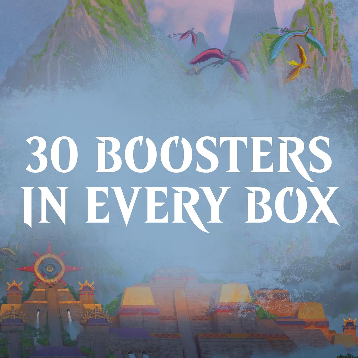 Magic The Gathering The Lost Caverns of Ixalan Set Boosters Box – Juego de 30 Booster Set + 1 Tarjeta de decoración de caja (361 cartas mágicas)