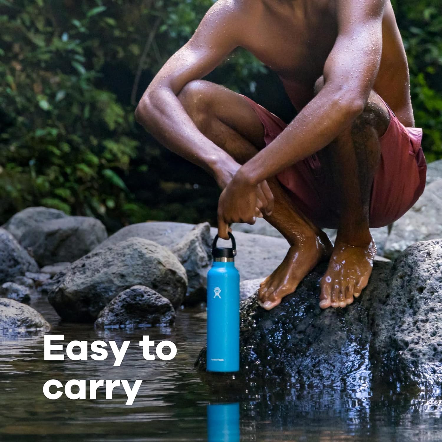 Hydro Flask – Botella de agua reutilizable de acero inoxidable, aislada al vacío, apta para lavavajillas, sin BPA, no tóxica