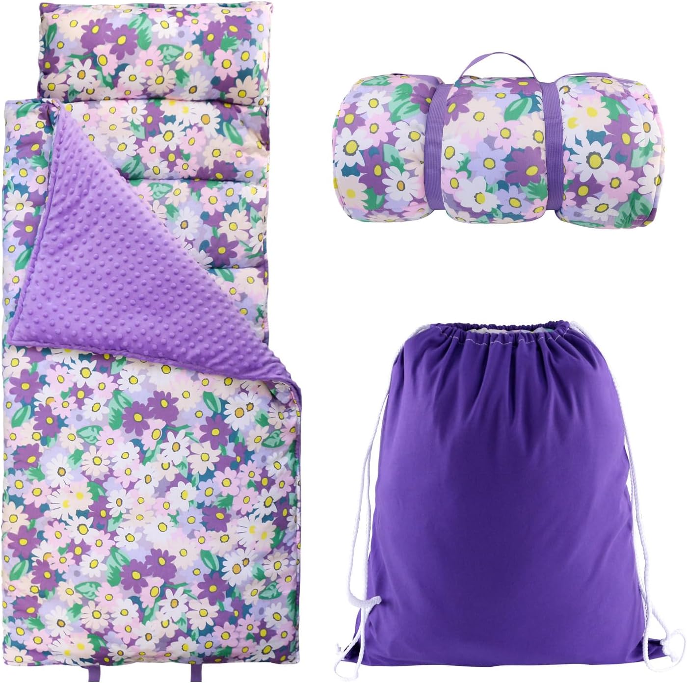 Alfombrilla para siesta, ligera y suave, para niños