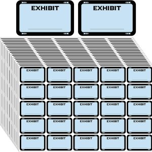 500 etiquetas legales para exposiciones de 1.65 x 1 pulgadas, etiquetas de exposición, calcomanías de exposición, etiquetas en blanco para carpetas 500 etiquetas legales para exposiciones de 1.65 x 1 pulgadas, etiquetas de exposición, calcomanías de exposición, etiquetas en blanco para carpetas