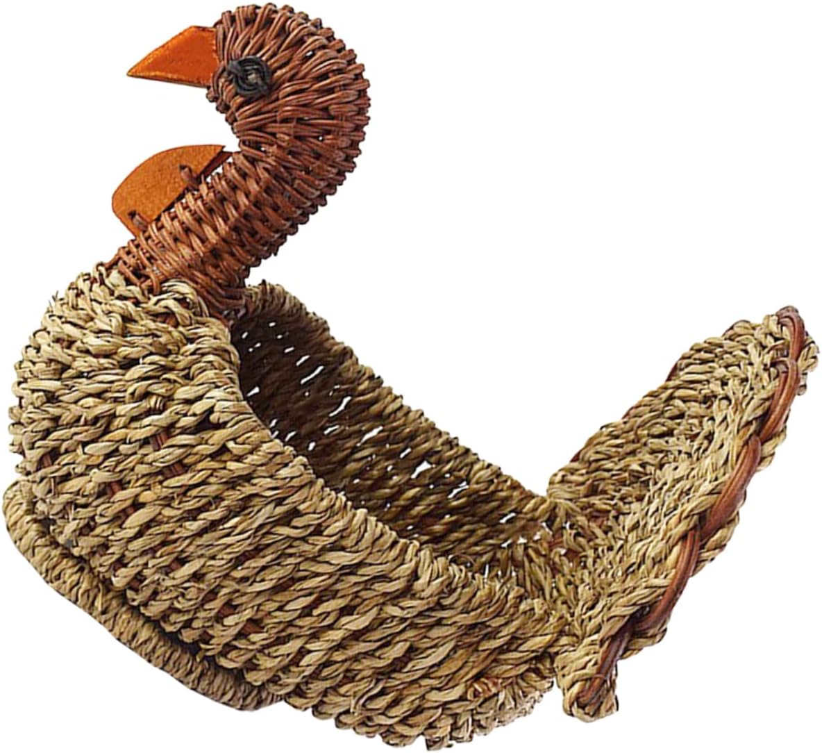 STOBAZA 2 cestas de paja para pavo, cesta circular para aperitivos, bandeja tejida a mano, cesta de verduras, cesta de tocador, cestas para
