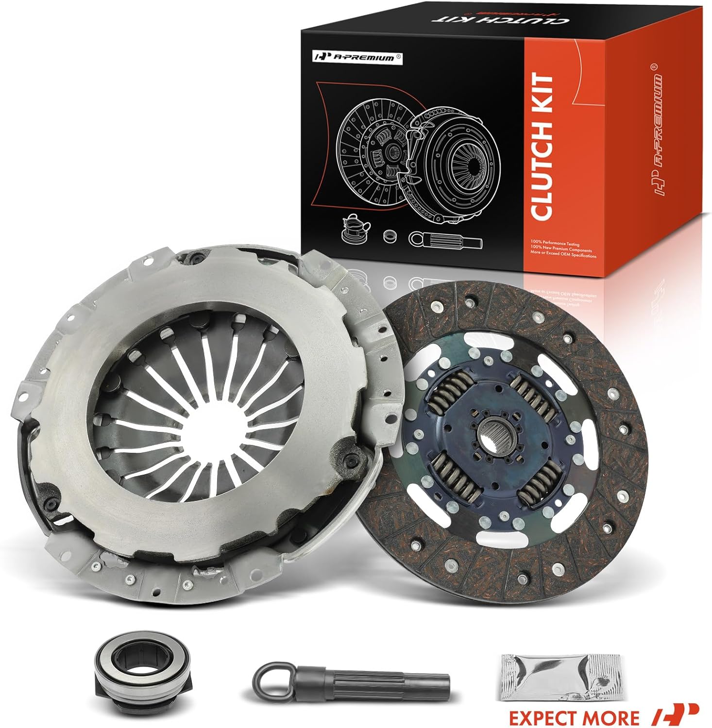 A-Premium Juego de embrague de transmisión compatible con Volkswagen Jetta 2011-2014, Passat 2012-2014, Golf 2012-2013, Beetle 2012-2014, 2.5L,