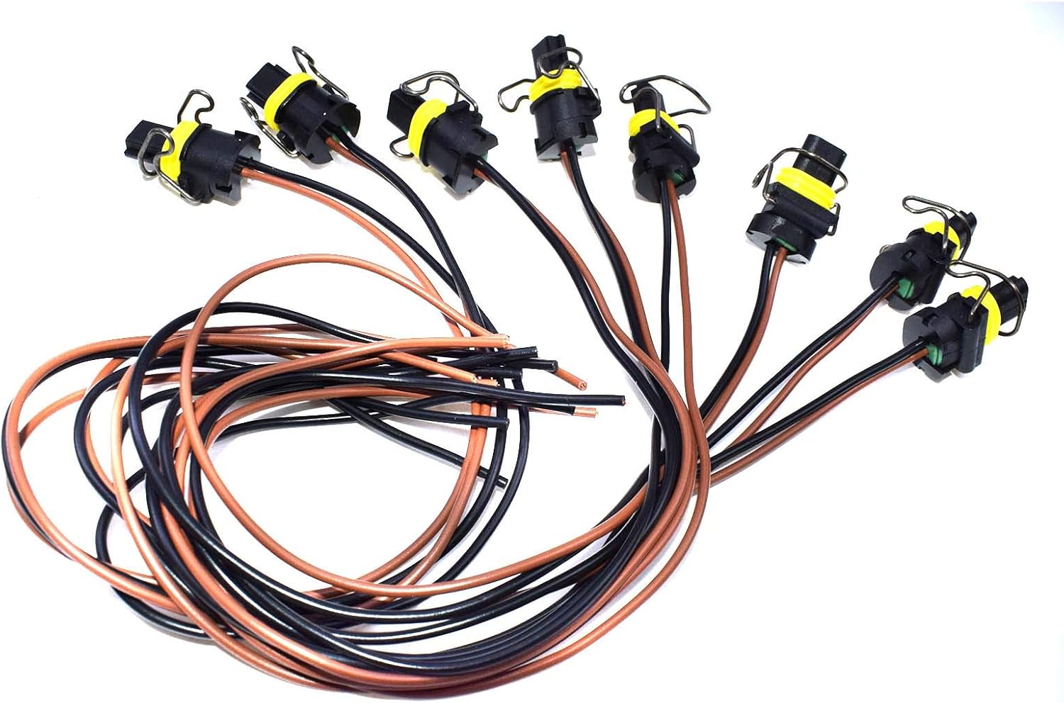 Coleta de la válvula del conector IPR del inyector 8PCS para el diesel de 6,0 7,3 Ford PowerStroke