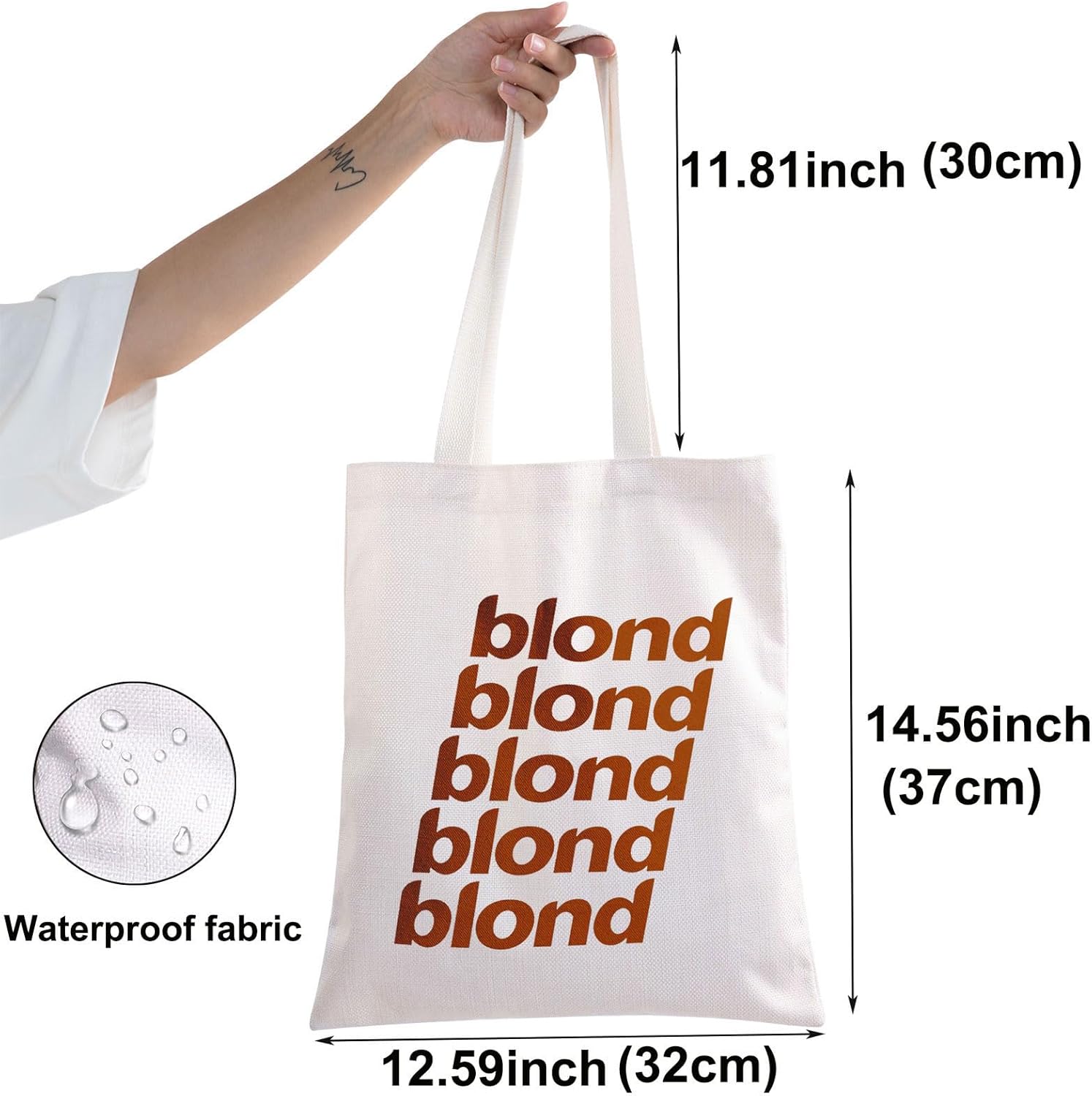 Hip Hop Singer – Bolsa de lona para cantante, regalos inspirados en canciones, bolsa de mano para mujeres y niñas