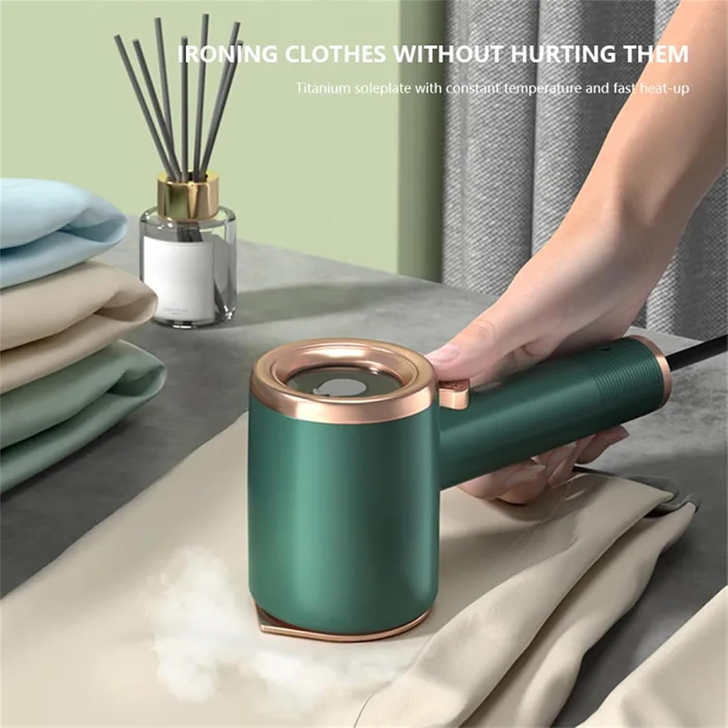 Mini máquina de planchar portátil, plancha de vapor portátil, mini plancha de vapor, mini plancha de vapor de viaje, mini plancha de viaje para el