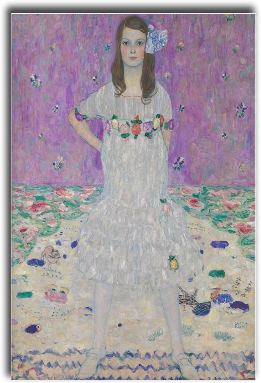 Cuadros de pintura en lienzo, Gustav Klimt Mada Primavesi (1912), galería, pintura rosa, póster fotográfico, arte de pared, dormitorio, cocina,