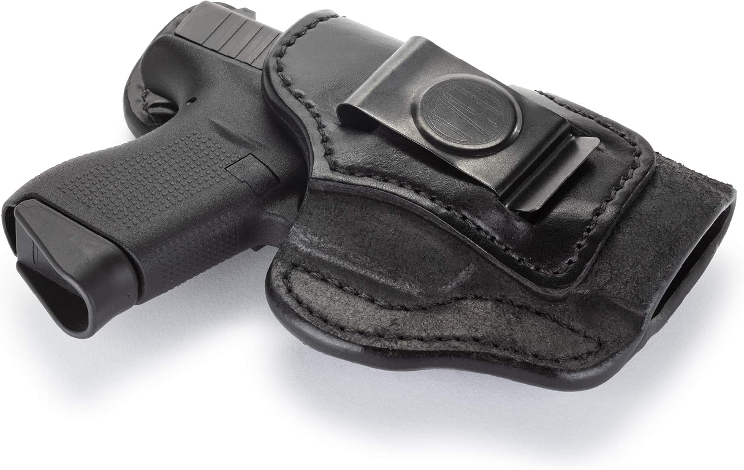 1791 GUNLEATHER Funda Glock 43  Funda rígida de cuero IWB de alta calidad, para diestros, compatible con Glock 43, 43X, 42, 1911 3″ Colt, Kimber &