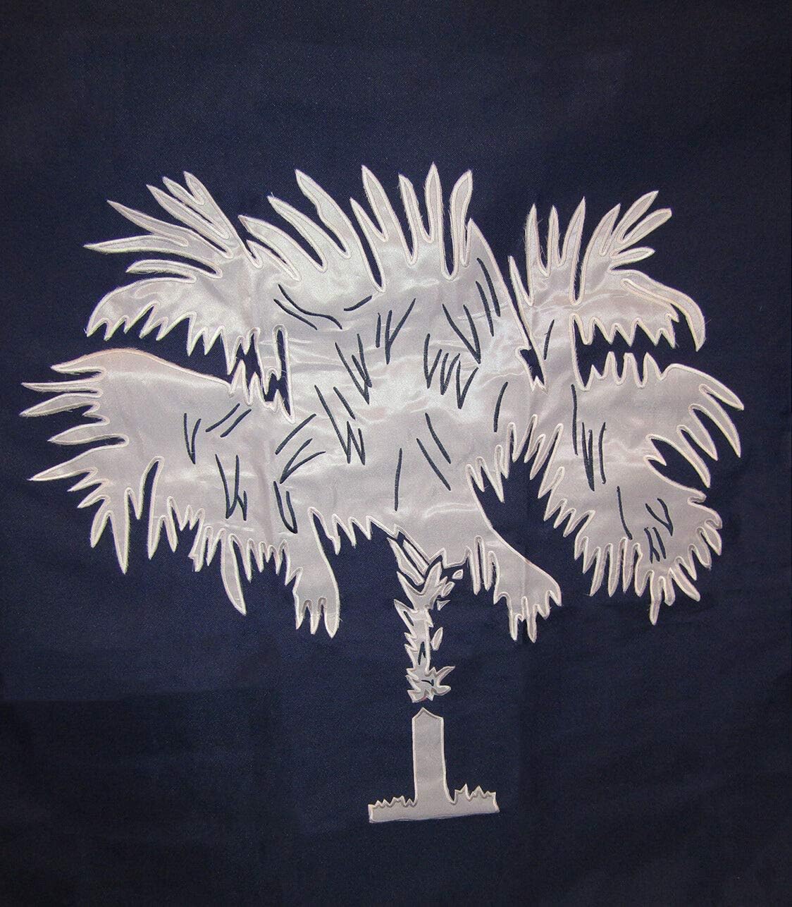 Premium 3×5 Embroidered Sewn State Carolina Sleeve Synthetic Cotton 3’x5′