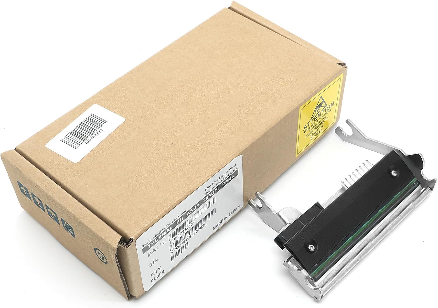 ARTSIM Cabezal de impresión térmico de 203 DPI para impresoras Intermec PM43PM43C – No de pedido 710-129S-001 – Cabezal de impresión de repuesto de