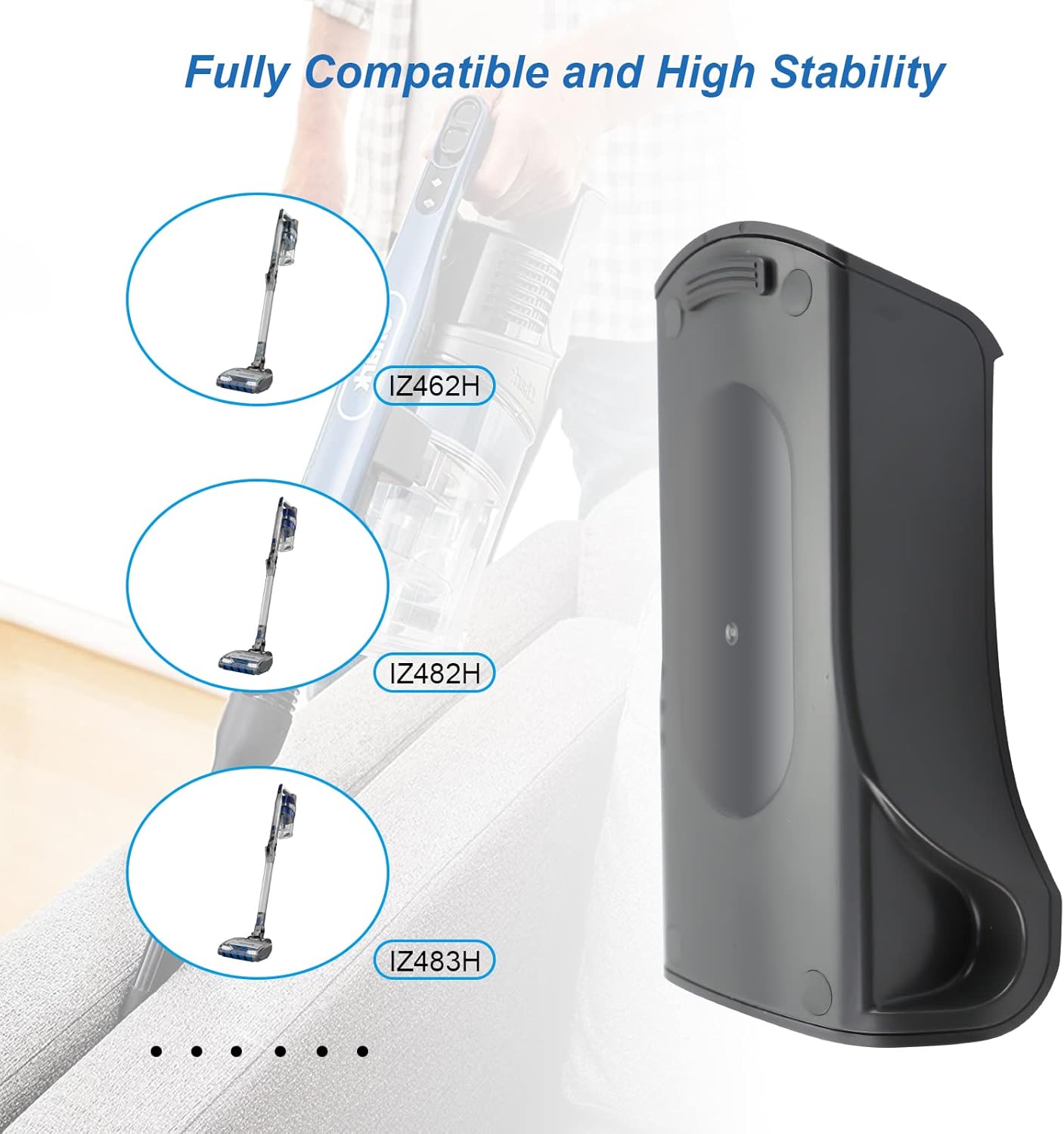 MULS XSBT700 XSBT750 – Batería compatible con Shark IZ462H IZ482H IZ483H IZ463H IZ201 IZ251 Reemplazo de aspiradoras inalámbricas para batería Shark