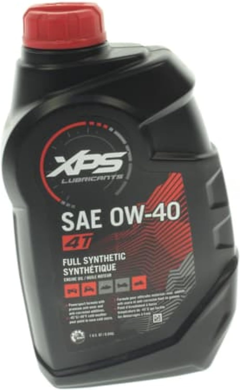 Can-Am Nuevo OEM, XPS 4-Stroke 0W-40 Aceite de mezcla sintética 1 cuarto de galón, 9779139