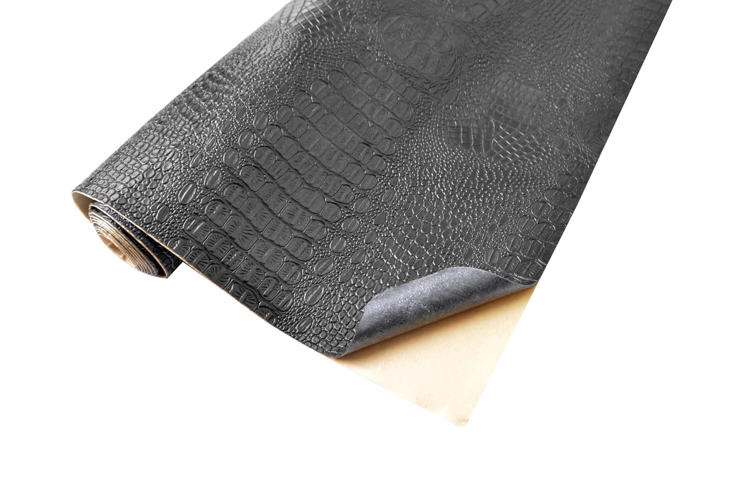 Parche de reparación de cuero grande para sofás, asientos de 12 x 55 pulgadas, parches de cuero autoadhesivos de cocodrilo para muebles, parches de
