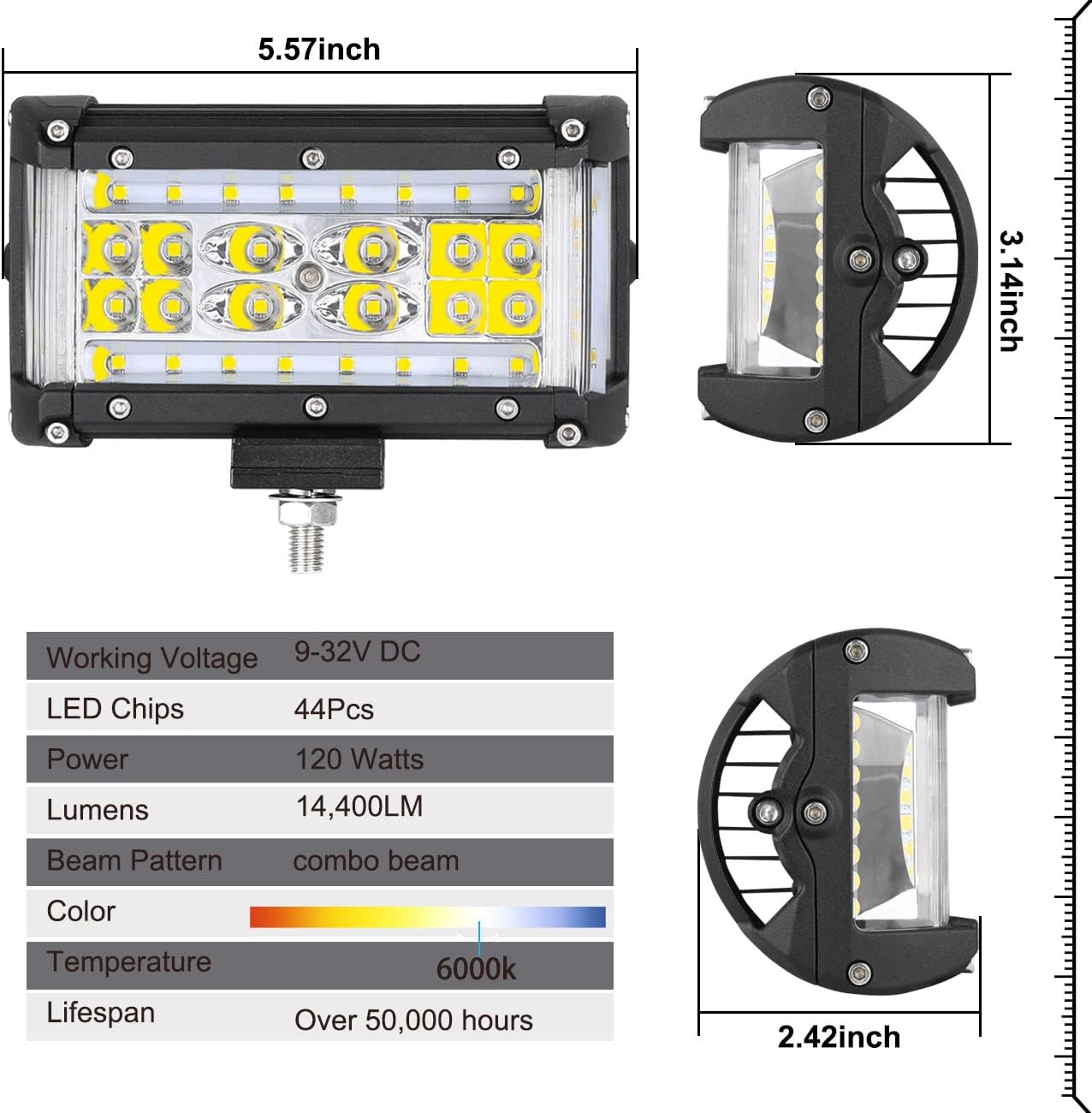 Auto Power Plus LED barra de luz Led