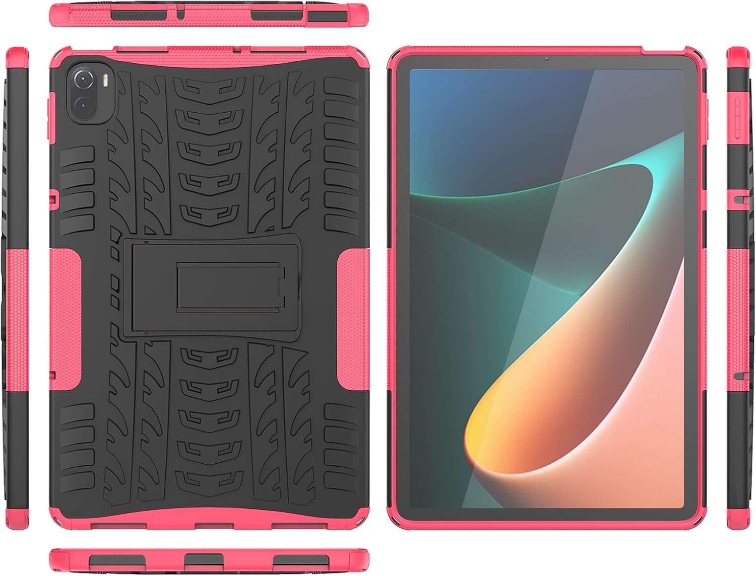 NB Funda resistente para Xiaomi Pad 5  Xiaomi Pad 5 Pro, funda híbrida para Xiaomi Pad 5  Xiaomi Pad 5 Pro, protección de doble capa a prueba de