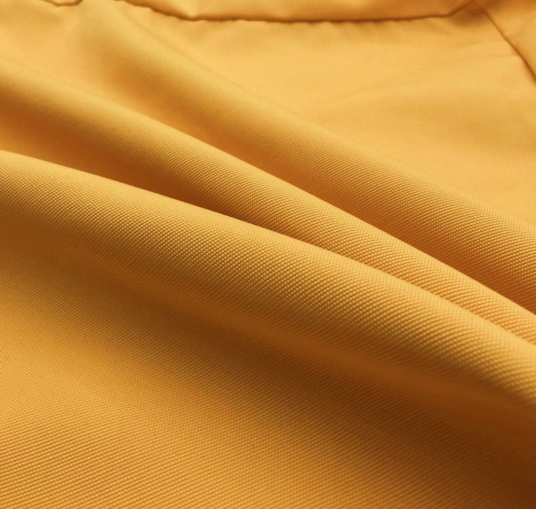 CozyLounge Fundas de cojín para silla de patio con diseño de girasol amarillo repelente al agua (25 x 25 x 5 pulgadas (2 fundas))