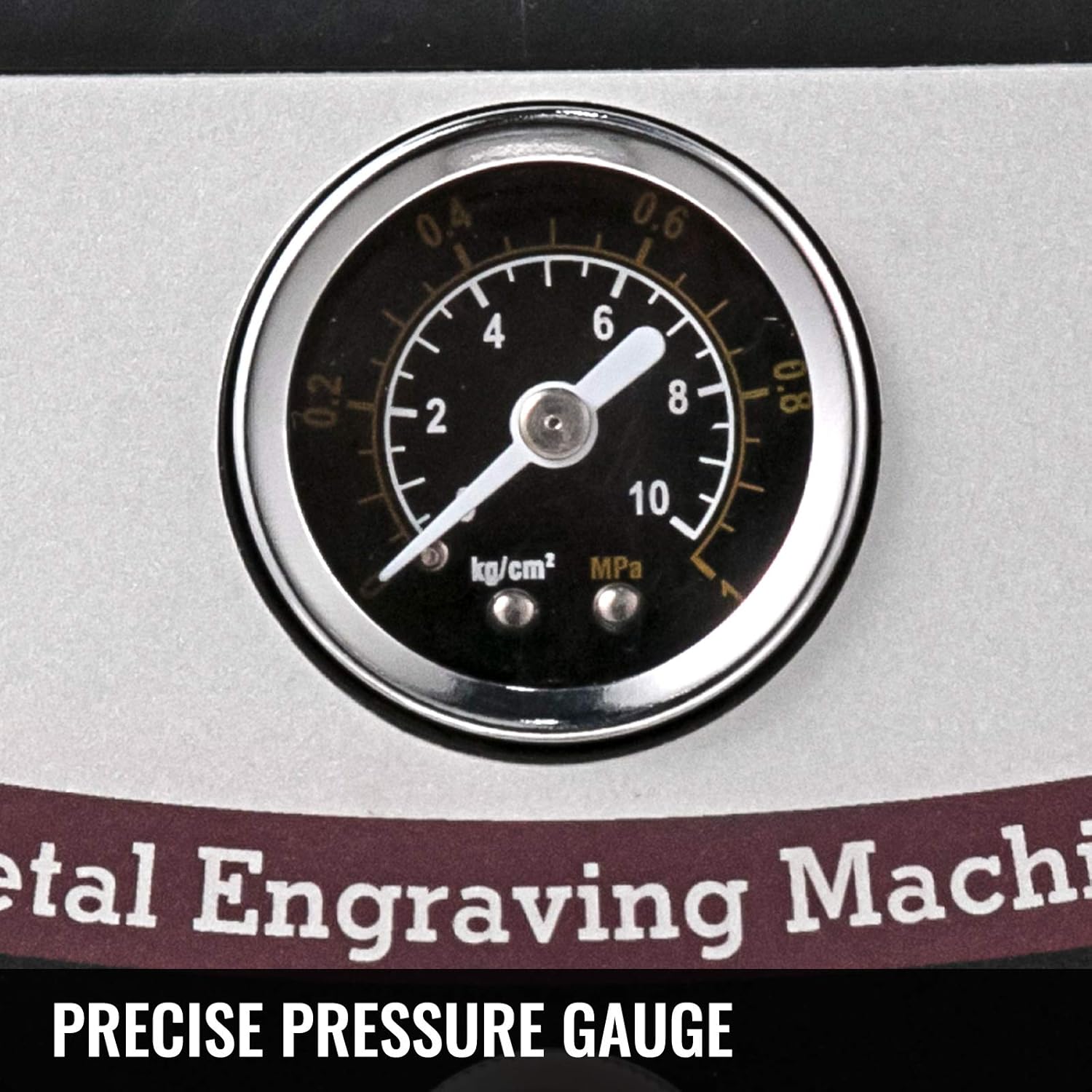 VEVOR Máquina neumática grabadora de joyas 110V 60Hz Máquinas neumáticas de grabado a mano 400-8000 RPM Graver neumática de doble cabeza micro