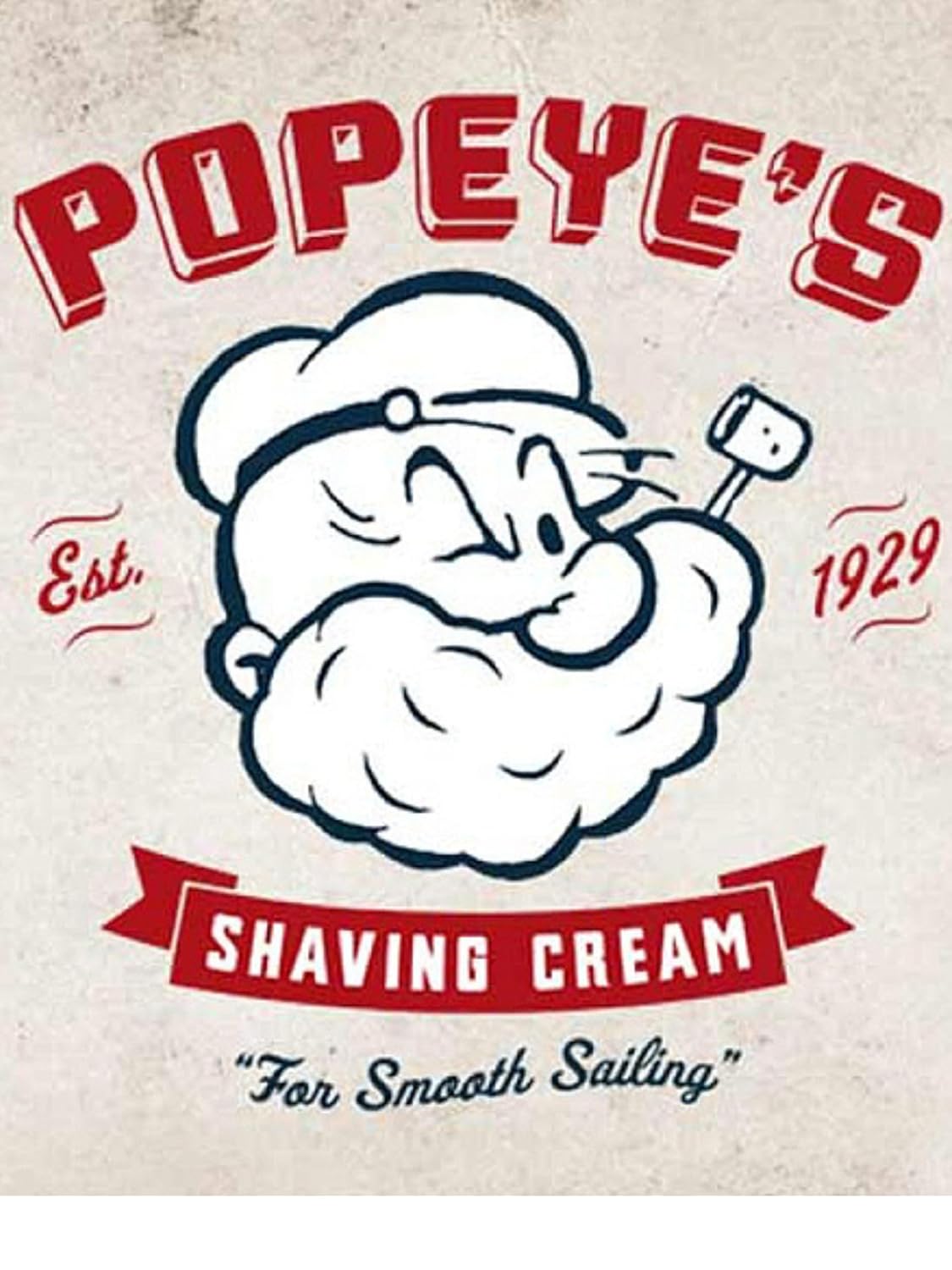 Popeye Shaving Co – Pomada para el cabello a base de agua de fijación media y alto brillo para hombres, adecuada para todo tipo de cabello, aroma a