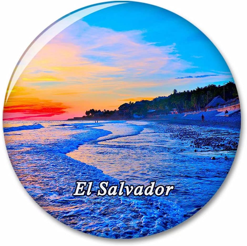 El Salvador – Imán decorativo para nevera, abrebotellas, regalo de colección de recuerdos de viaje turístico, adhesivo fuerte para refrigerador