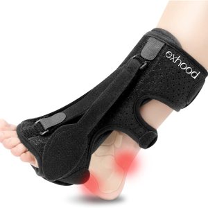 Férula nocturna para fascitis plantar, soporte de alivio de fascitis plantar, 3 correas ajustables, alivio de la fascitis plantar para fascitis Férula nocturna para fascitis plantar, soporte de alivio de fascitis plantar, 3 correas ajustables, alivio de la fascitis plantar para fascitis