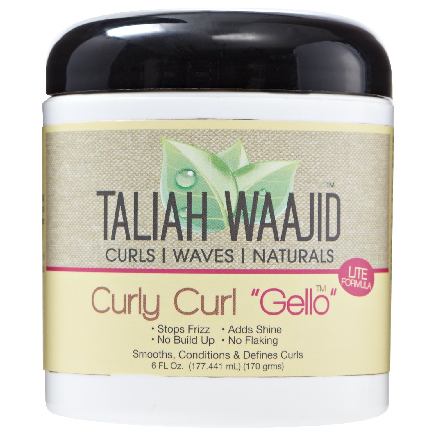 Taliah Waajid Gel de rizo rizado, acondicionador e hidratante de 6 onzas