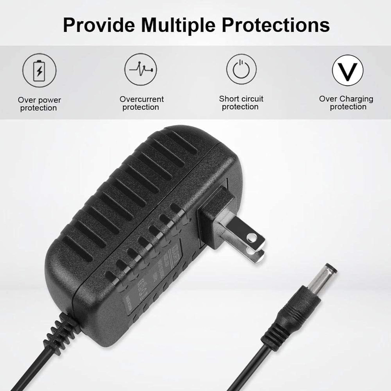Adaptador de CA para Sony ICF-C11iP ICF-C11iPBLK AMFM despertador Radio Fuente de alimentación
