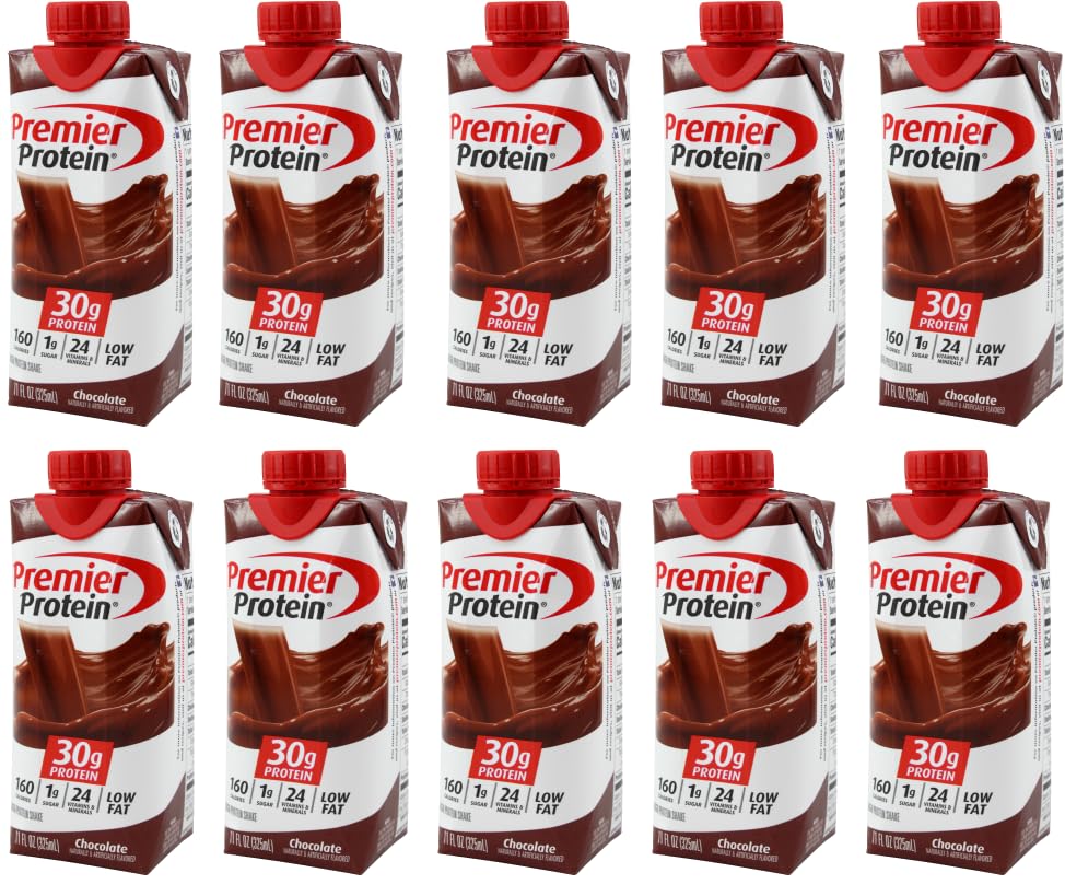 Protein Shake  Paquete de 10 sabores de chocolate  El paquete surtido Niro incluye funda para bebidas