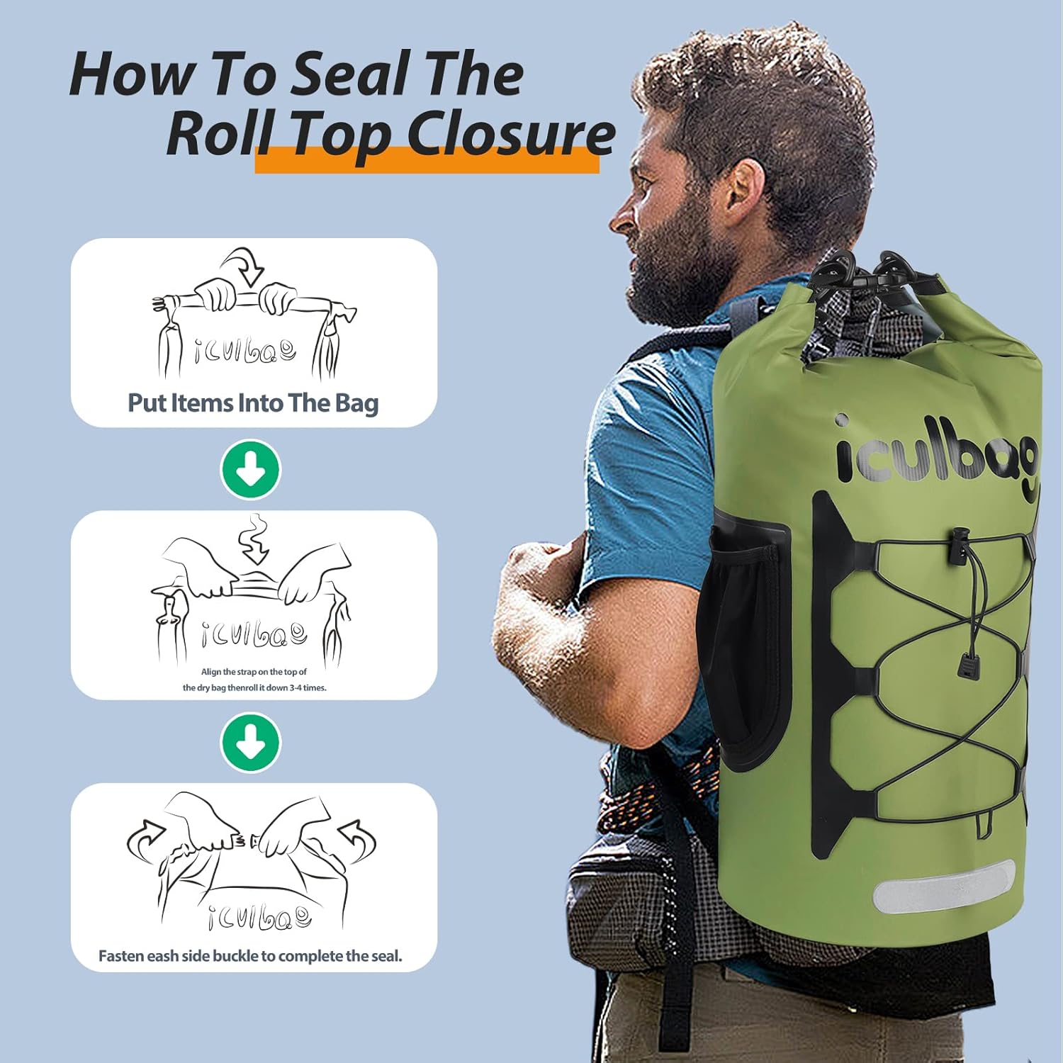25cans Small Insulated Cooler Bag Backpack Waterproof Leak Proof Soft Sided Backpack Cooler Soft Bag for Camping Hiking Beach Travel Men Women 12