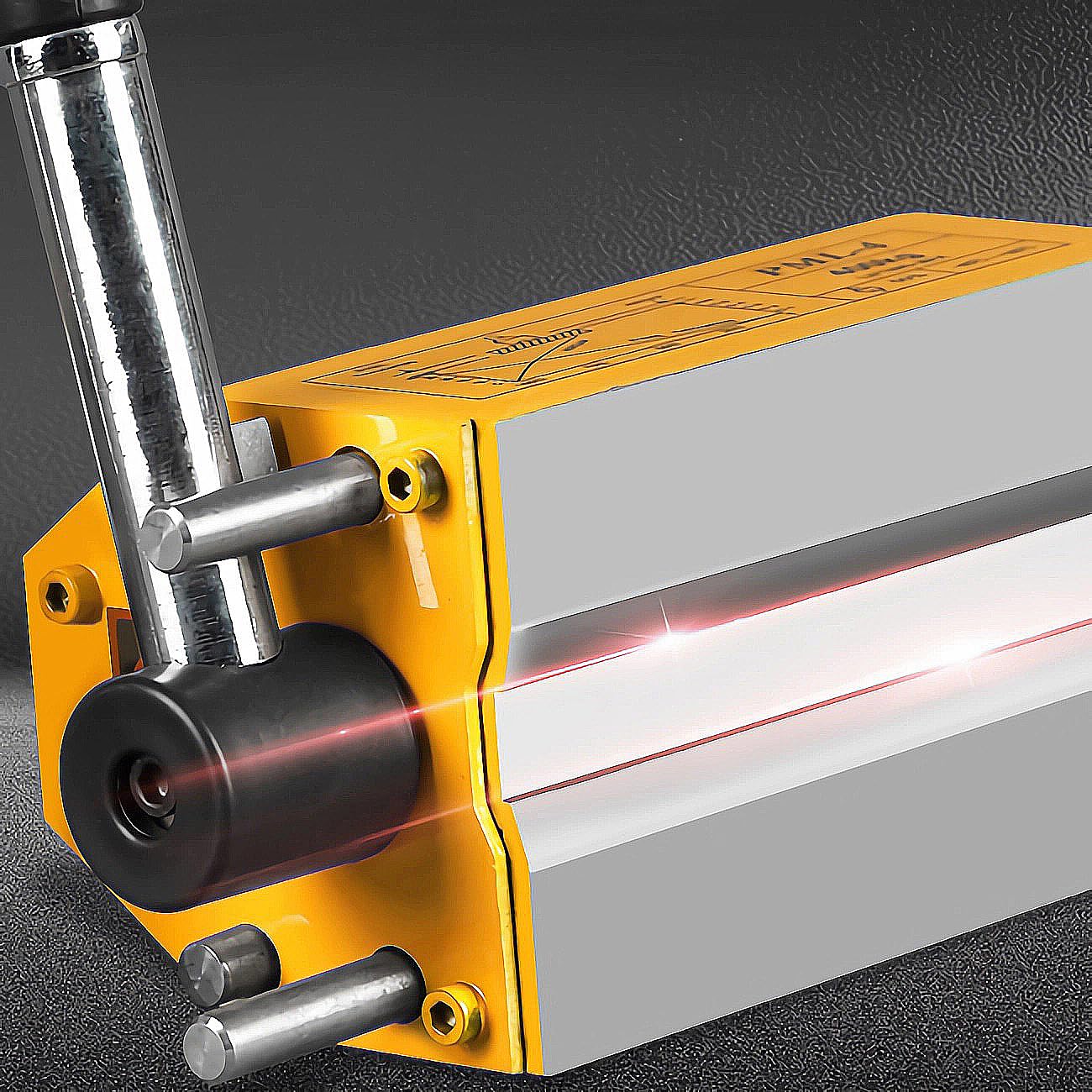 BREVELTION Levantador magnético permanente de 6600 libras6,613.9 lbs, imán de elevación de metal con mango antideslizante, para grúa de tienda de