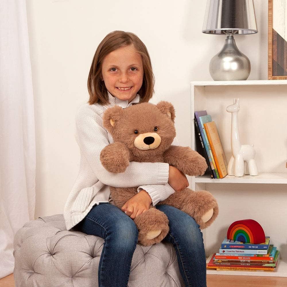 Vermont Teddy Bear – Peluche de oso marrón, supersuave, 18pulgadas