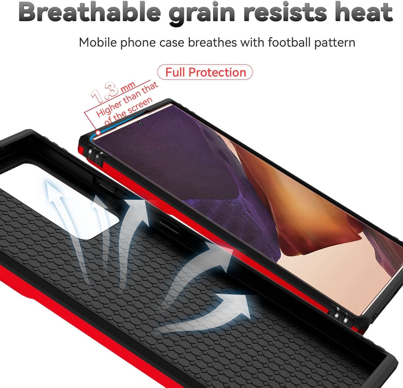 Funda para Galaxy Note 20 UltraSamsung Note 20 Ultra N986U con protector de pantalla de vidrio templado y cubierta para cámara deslizante, anillo