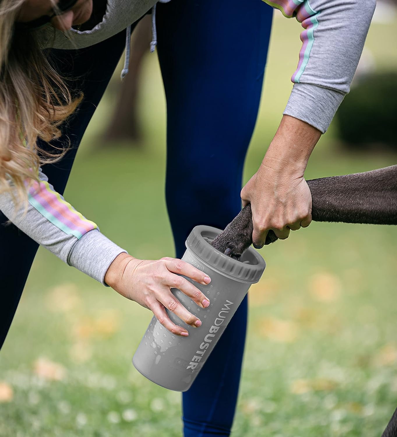 Dexas MudBuster – Limpiador de patas de perro portátil