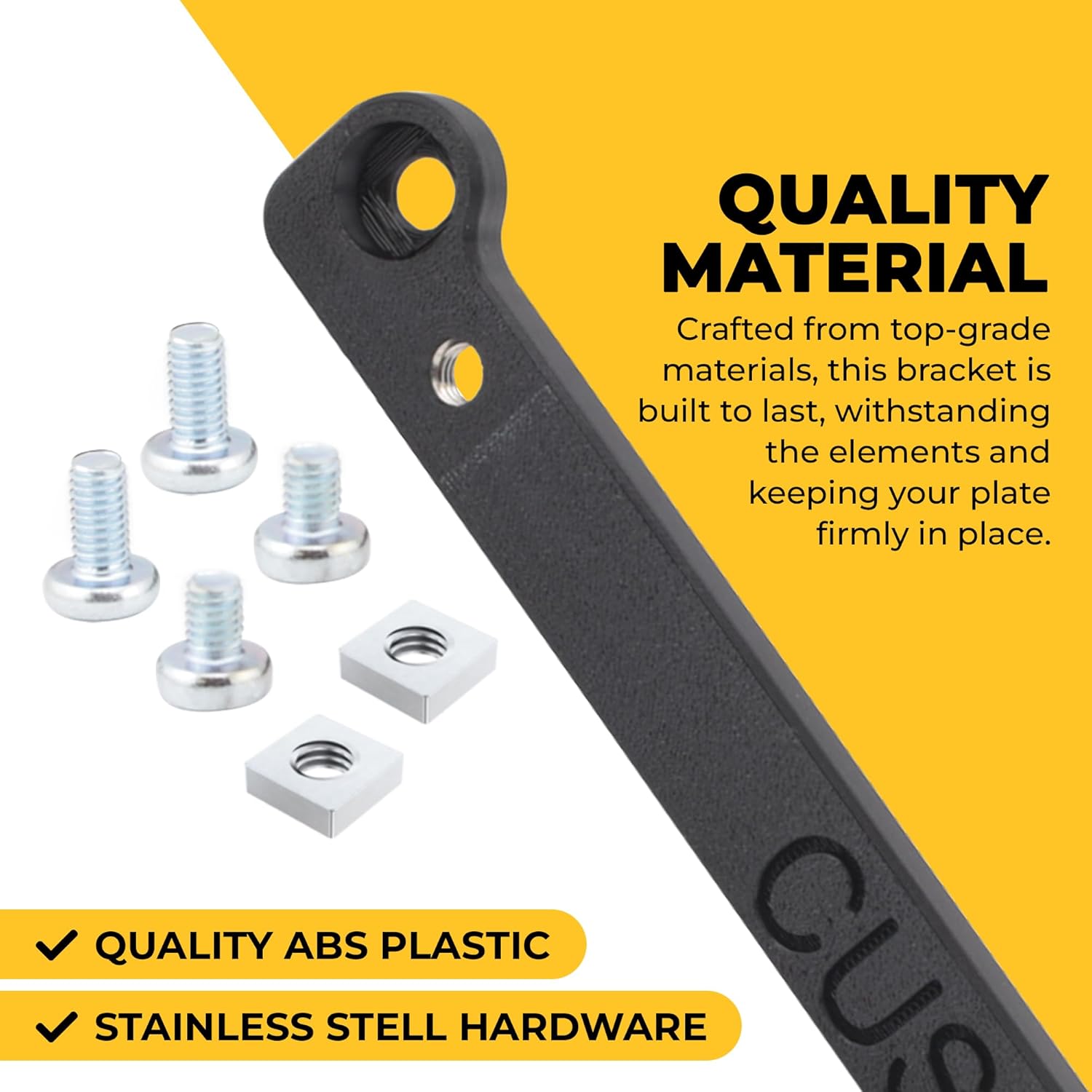 Adaptador de placa de matrícula de camión mini