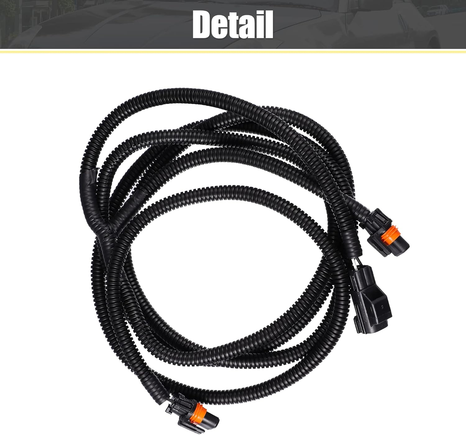 X AUTOHAUX Kit de arnés de cableado de luz antiniebla 56045501AC para Dodge para Ram 1500 2500 3500 4500 5500 camión 2002-2008 lado izquierdo derecho