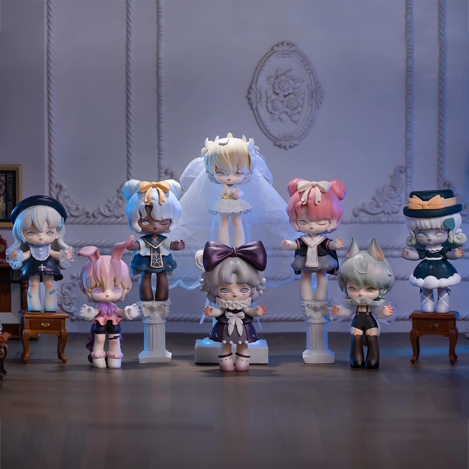 MISYA – Caja ciega de la serie Incredible Residence, 1 unidad, colección aleatoria, juguetes kawaii, adornos de escritorio, lindas figuras de caja