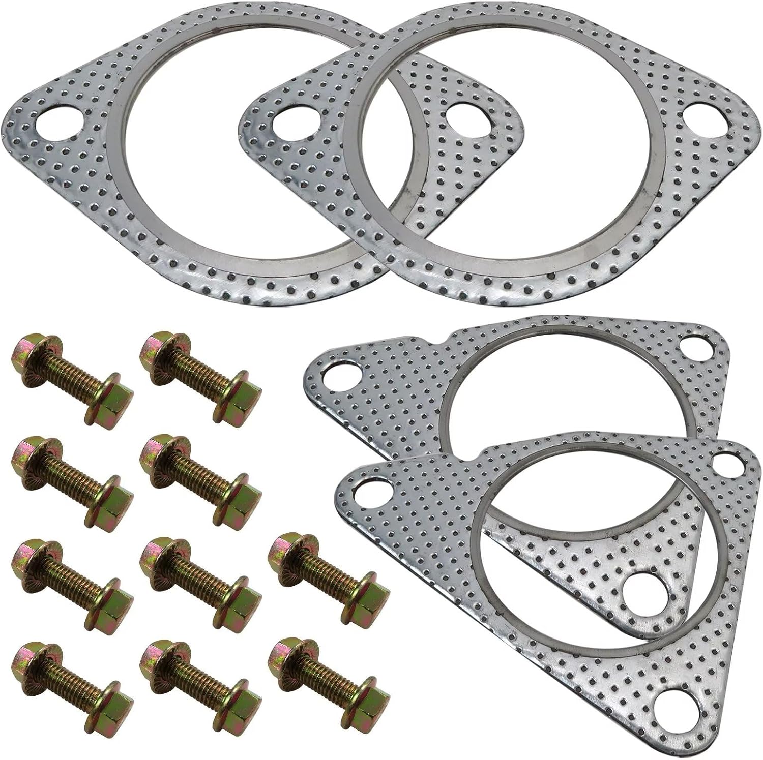 Gxcdizx Kit de tornillos de junta de escape de motor para Infiniti Q50 RWD 370z RWDAWD G37