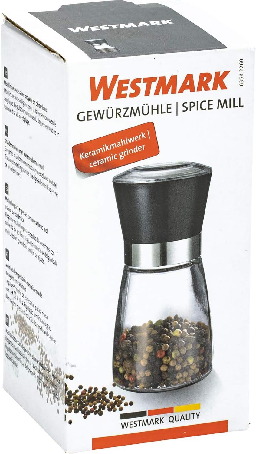 Westmark Herramientas de cocina de sal y pimienta, tamaño único, negro