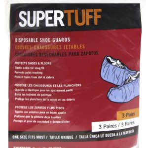 Trimaco SuperTuff – Protectores de zapatos antideslizantes de polipropileno, 3 pares Trimaco SuperTuff – Protectores de zapatos antideslizantes de polipropileno, 3 pares