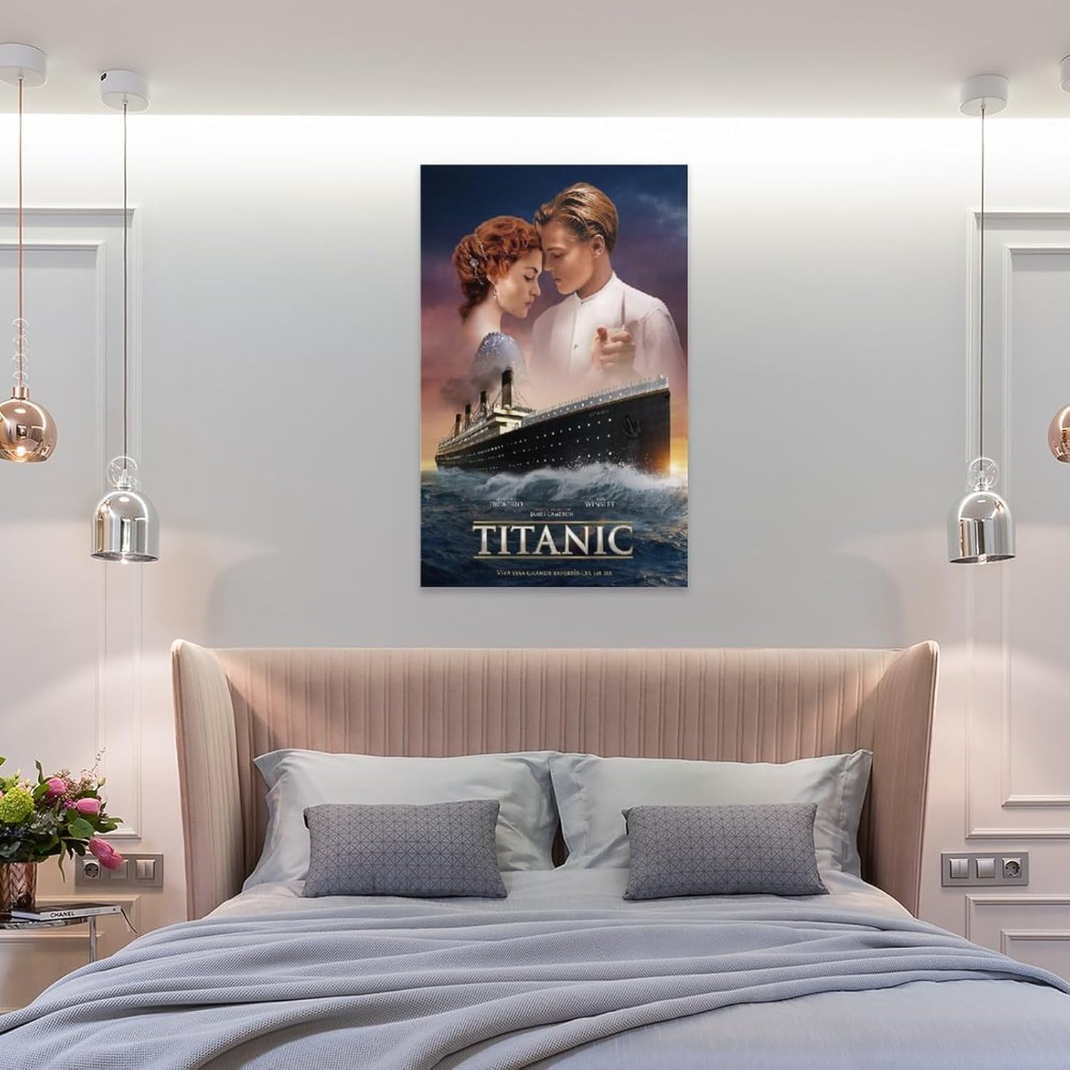Póster de película Titanic (3) impresiones artísticas en lienzo para decoración de pared, decoración de habitación, decoración de dormitorio,
