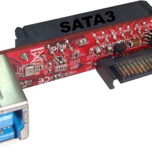 Ableconn IUSB3SA6G SATA III SATA II a USB 3.0 Tipo-B (F) Adaptador Mini Vertical Ableconn IUSB3SA6G SATA III SATA II a USB 3.0 Tipo-B (F) Adaptador Mini Vertical