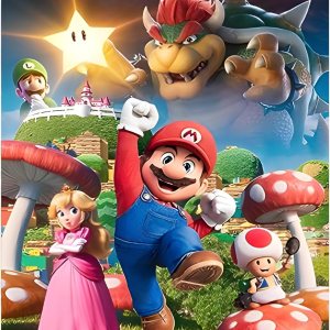 NAIMOER Kits de arte de diamantes de dibujos animados de Mario Diamond Art Kits de arte de diamantes de hongos perfectos para relajación y NAIMOER Kits de arte de diamantes de dibujos animados de Mario Diamond Art Kits de arte de diamantes de hongos perfectos para relajación y