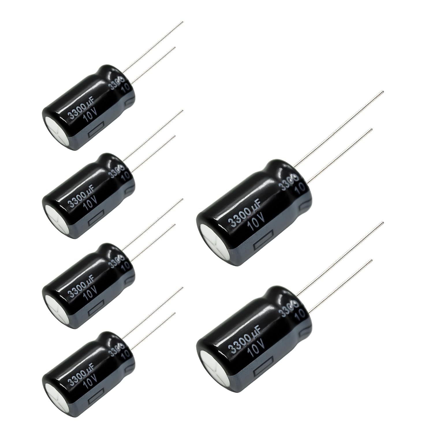 Repuesto para 6 condensadores Panasonic Serie FR 10V 3300uf Ultra Low ESR