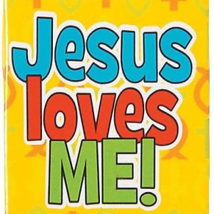 Fun Express Jesus Loves Me – Crayones religiosos, 24 paquetes con 4 crayones cada uno, iglesia, escuela dominical y regalos Fun Express Jesus Loves Me – Crayones religiosos, 24 paquetes con 4 crayones cada uno, iglesia, escuela dominical y regalos